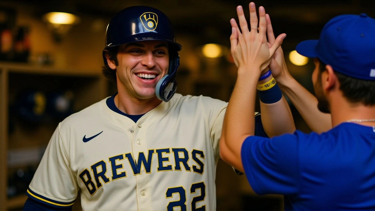 Milwaukee Brewers vieren 12e zege met gratis hamburgers voor 500.000 inwoners